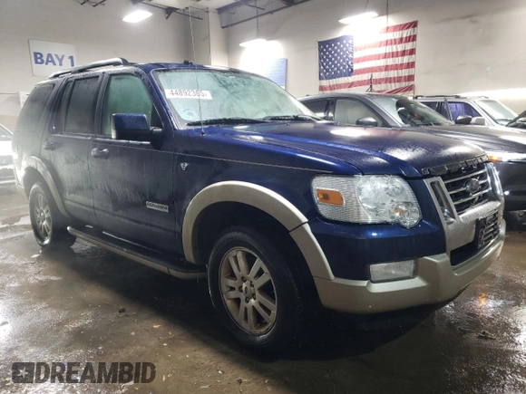 2008 Ford Explorer Eddie Bauer with VIN 1FMEU74888UB05291, listed as a Copart auction lot 44892365 with 237,442 mi miles and Salvage Title. Bid and sale history available at carsss.com. Image 4.
