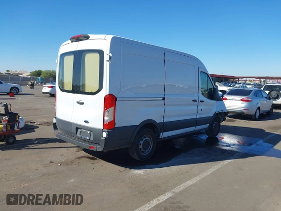 2018 Ford Transit with VIN 1FTYE1CMXJKB41091, listed as a IAAI auction lot 40874065 with 94,246 mi miles and . Bid and sale history available at DreamBid. Image 4.