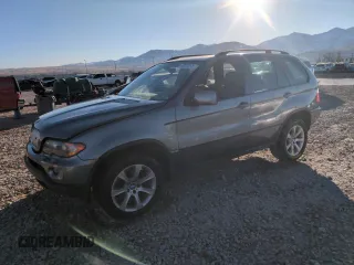 2005 BMW X5 4.4i with VIN 5UXFB53565LV15307, listed as a Copart auction lot 42237275 with 109,108 mi miles and Salvage Title. Bid and sale history available at carsss.com. Image 1.