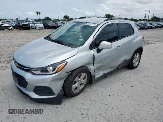 2021 Chevrolet Trax LT with VIN KL7CJLSB3MB311052, listed as a Copart auction lot 59393215 with 47,685 mi miles and Salvage title. Bid and sale history available at DreamBid. Image 1.