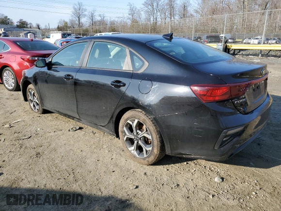 2021 Kia Forte LXS with VIN 3KPF24AD7ME299156, listed as a Copart auction lot 43876425 with 94,707 mi miles and Salvage Title. Bid and sale history available at carsss.com. Image 2.