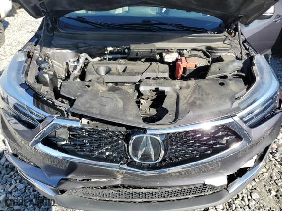 2019 Acura RDX w/Technology Pkg with VIN 5J8TC2H55KL011658, listed as a Copart auction lot 43474495 with 73,211 mi miles and Salvage Title. Bid and sale history available at carsss.com. Image 12.