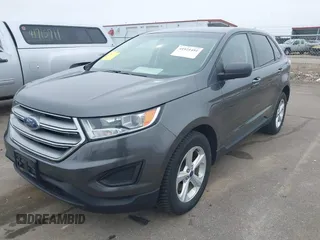 2017 Ford Edge SE with VIN 2FMPK4G96HBC27817, listed as a IAAI auction lot 41921451 with 90,885 mi miles. Bid and sale history available at carsss.com. Image 2.