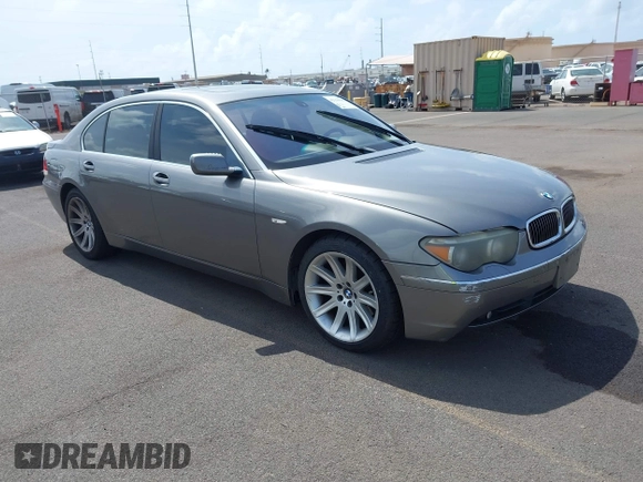 2002 BMW 7 Series 745Li с VIN WBAGN63492DR07257, выставлен на аукционе IAAI как лот 42110565 с пробегом Не указан миль и . История ставок и продаж доступна на DreamBid. Изображение 1.