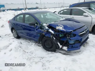 2023 Subaru Impreza with VIN 4S3GKAB69P3602517, listed as a IAAI auction lot 41478940 with 33,315 mi miles and . Bid and sale history available at DreamBid. Image 1.