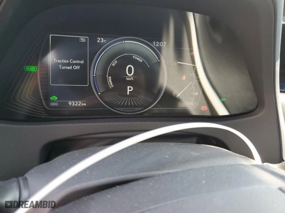 2024 Lexus UX with VIN JTHP9JBH4R2075099, listed as a Copart auction lot 71929734 with 9322 miles and Salvage Title. Bid and sale history available at carsss.com. Image 9.