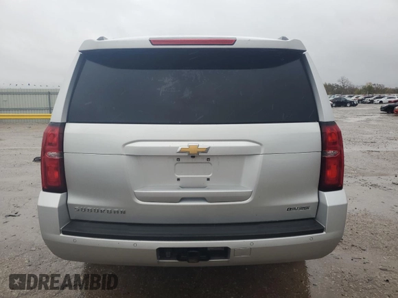 2016 Chevrolet Suburban LT with VIN 1GNSKHKC1GR257416, listed as a Copart auction lot 80993814 with 142,470 mi miles and Salvage Title. Bid and sale history available at DreamBid. Image 6.