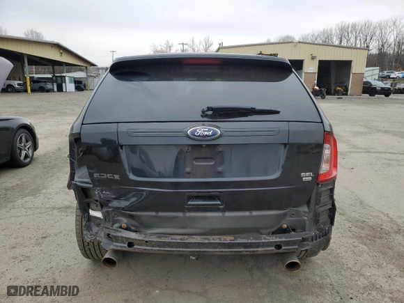 2012 Ford Edge SEL with VIN 2FMDK4JC5CBA55554, listed as a Copart auction lot 52419705 with 173,713 mi miles and Salvage Title. Bid and sale history available at carsss.com. Image 6.