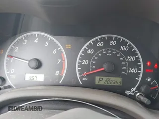 2009 Toyota Corolla with VIN 1NXBU40E09Z078912, listed as a IAAI auction lot 42381759 with 202,353 mi miles and . Bid and sale history available at DreamBid. Image 7.