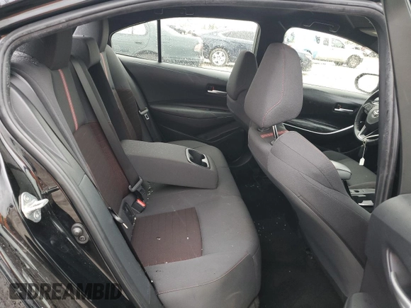2023 Toyota Corolla SE with VIN JTDS4MCE4P3514602, listed as a Copart auction lot 50750075 with 45,624 mi miles and Salvage Title. Bid and sale history available at DreamBid. Image 10.