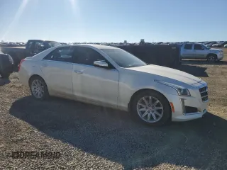2014 Cadillac CTS Sedan RWD with VIN 1G6AP5SXXE0162218, listed as a Copart auction lot 46192085 with 119,249 mi miles and Salvage Title. Bid and sale history available at carsss.com. Image 4.