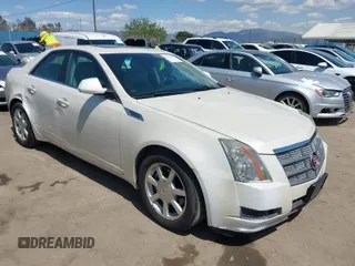 2009 Cadillac CTS RWD w/1SB with VIN 1G6DV57V690112934, listed as a IAAI auction lot 41937521 with 30,068 mi miles. Bid and sale history available at carsss.com. Image 1.