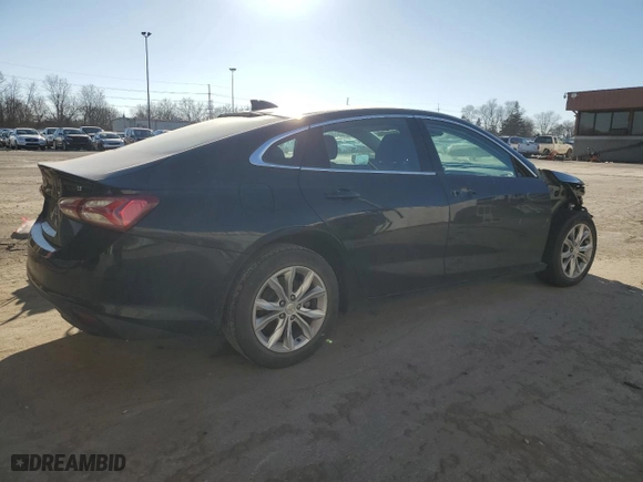2020 Chevrolet Malibu LT with VIN 1G1ZD5ST4LF141065, listed as a Copart auction lot 42705405 with 91,105 mi miles and Salvage Title. Bid and sale history available at carsss.com. Image 3.