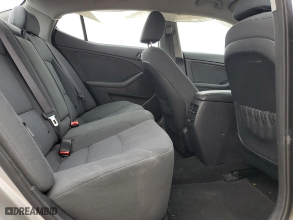 2015 Kia Optima LX with VIN KNAGM4A78F5530621, listed as a Copart auction lot 43874535 with 0 mi miles and Salvage Title. Bid and sale history available at carsss.com. Image 11.