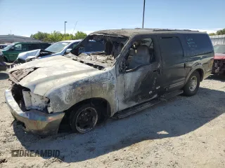 2000 Ford Excursion Limited with VIN 1FMNU42S7YEA54115, listed as a Copart auction lot 59295114 with Not Provided miles and Salvage Title. Bid and sale history available at DreamBid. Image 1.