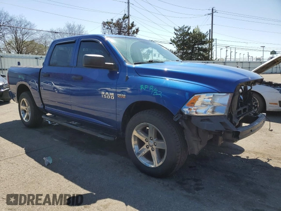 2014 Ram 1500 Express with VIN 1C6RR7KT9ES426107, listed as a Copart auction lot 51944515 with 105,634 mi miles and Salvage Title. Bid and sale history available at carsss.com. Image 4.