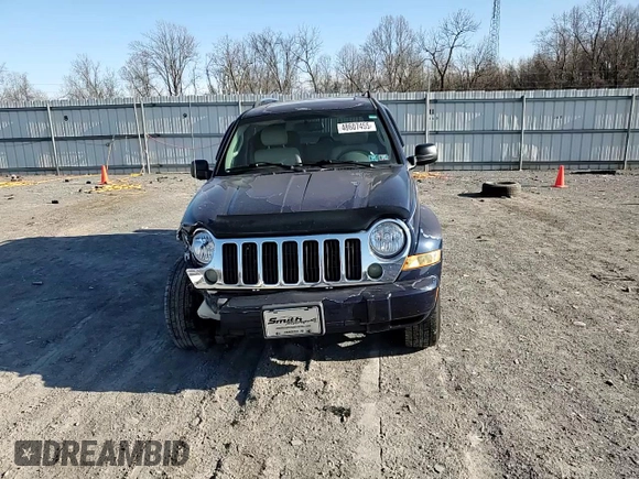 2007 Jeep Liberty Limited with VIN 1J4GL58K47W648130, listed as a Copart auction lot 48607455 with 167,853 mi miles and Salvage Title. Bid and sale history available at DreamBid. Image 12.
