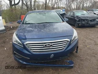 2017 Hyundai Sonata SE with VIN 5NPE24AF9HH551603, listed as a IAAI auction lot 40861742 with 122,356 mi miles. Bid and sale history available at carsss.com. Image 12.