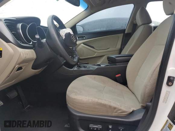 2015 Kia Optima LX z VIN KNAGM4A7XF5640151, wystawiony jako Copart lot #54538515 z przebiegiem 97 610 mil mil oraz Szkoda całkowita • Salvage title. Historia ofert i sprzedaży dostępna na DreamBid. Obrazek 7.