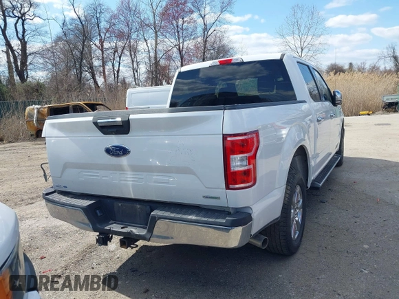 2020 Ford F-150 XL with VIN 1FTEW1C41LFA51128, listed as a IAAI auction lot 41774483 with 125,626 mi miles and . Bid and sale history available at DreamBid. Image 16.