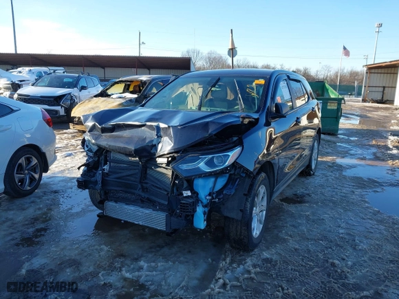 2020 Chevrolet Equinox LS with VIN 3GNAXSEV5LS653413, listed as a IAAI auction lot 41271338 with 37,803 mi miles. Bid and sale history available at carsss.com. Image 11.