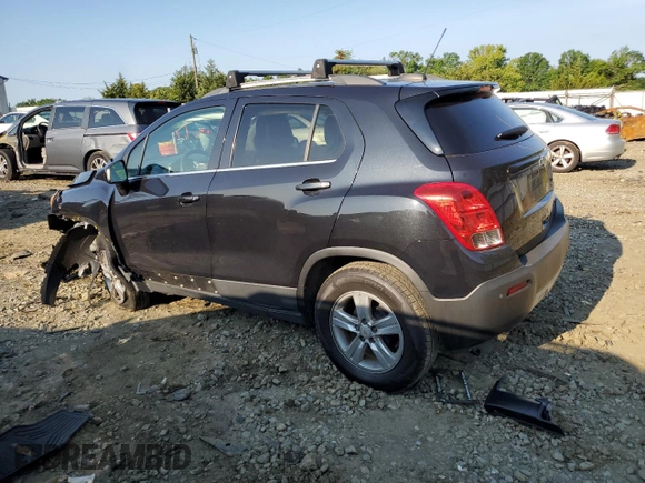 2016 Chevrolet Trax LT z VIN KL7CJLSB0GB712532, wystawiony jako Copart lot #59346095 z przebiegiem 173 172 mil mil oraz Szkoda całkowita • Salvage title. Historia ofert i sprzedaży dostępna na DreamBid. Obrazek 2.