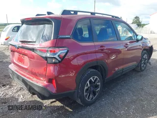 2025 Subaru Forester Premium with VIN JF2SLDBCXSH524065, listed as a IAAI auction lot 42329720 with 2,875 mi miles and . Bid and sale history available at DreamBid. Image 4.