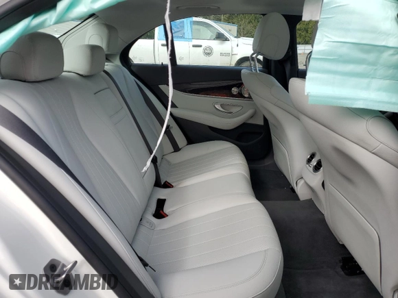 2023 Mercedes-Benz E 350 with VIN W1KZF8EB3PB150199, listed as a Copart auction lot 46922695 with 20,487 mi miles and Salvage Title. Bid and sale history available at DreamBid. Image 10.