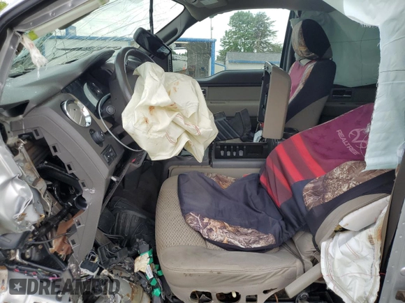 2010 Ford F-150 XL with VIN 1FTFW1EV8AFD85065, listed as a Copart auction lot 57336145 with Not provided miles and Salvage title. Bid and sale history available at DreamBid. Image 7.