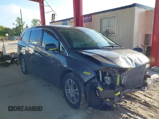 2013 Honda Odyssey EX-L с VIN 5FNRL5H62DB070109, выставлен на аукционе IAAI как лот 40222954 с пробегом 126 289 миль миль и . История ставок и продаж доступна на DreamBid. Изображение 1.