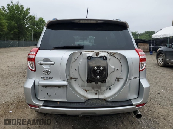 2012 Toyota RAV4 Sport with VIN JTMRF4DV5CD044821, listed as a Copart auction lot 61555935 with 94,301 mi miles and Salvage title. Bid and sale history available at DreamBid. Image 6.