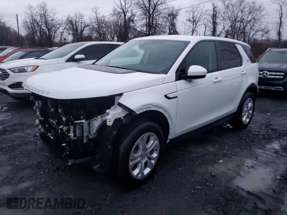 2023 Land Rover Discovery Sport S with VIN SALCJ2FX0PH321907, listed as a Copart auction lot 84893684 with 18,089 mi miles and Salvage Title. Bid and sale history available at carsss.com. Image 1.