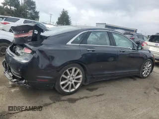 2014 Lincoln MKZ with VIN 3LN6L2G95ER820157, listed as a Copart auction lot 46816575 with 77,589 mi miles and Salvage Title. Bid and sale history available at DreamBid. Image 3.