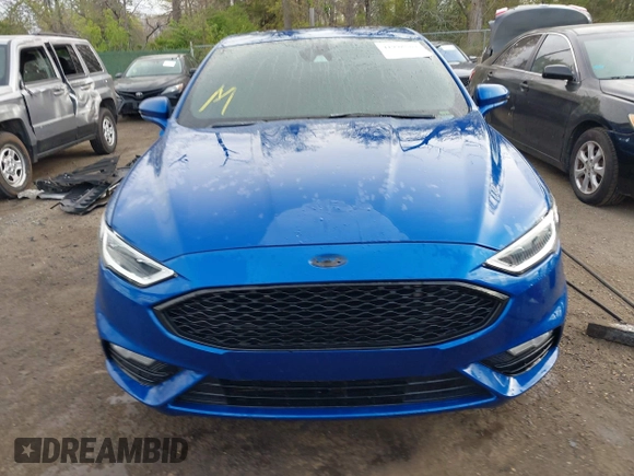 2017 Ford Fusion Sport with VIN 3FA6P0VP3HR256856, listed as a IAAI auction lot 41998564 with 106,932 mi miles. Bid and sale history available at carsss.com. Image 13.