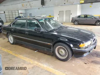 2000 BMW 7 Series 740iL with VIN WBAGH8340YDP10862, listed as a Copart auction lot 85434954 with 107,587 mi miles and Clean Title. Bid and sale history available at carsss.com. Image 4.