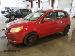 2009 Chevrolet Aveo 1LT z VIN KL1TD66E19B311906, wystawiony jako Copart lot #58667965 z przebiegiem 108 441 mil mil oraz Czysty tytuł • Clean title. Historia ofert i sprzedaży dostępna na DreamBid. Obrazek 1.