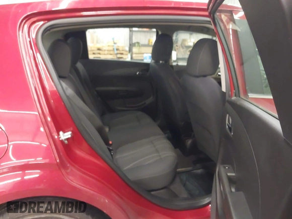 2014 Chevrolet Sonic LT with VIN 1G1JC6SHXE4212589, listed as a IAAI auction lot 41622549 with 63,135 mi miles. Bid and sale history available at carsss.com. Image 8.