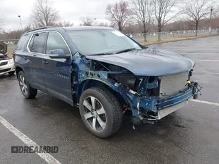2023 Chevrolet Traverse LT Leather with VIN 1GNEVHKW8PJ288112, listed as a IAAI auction lot 41743297 with 19,651 mi miles. Bid and sale history available at carsss.com. Image 1.