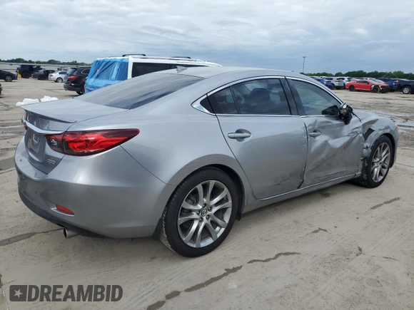 2015 Mazda 6 i Grand Touring with VIN JM1GJ1W69F1172141, listed as a Copart auction lot 53512825 with Not Provided miles and Salvage Title. Bid and sale history available at DreamBid. Image 3.