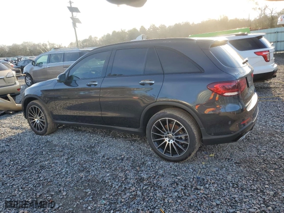 2022 Mercedes-Benz GLC with VIN W1N0G8DBXNV371756, listed as a Copart auction lot 88460905 with 16,213 mi miles and Salvage Title. Bid and sale history available at carsss.com. Image 2.