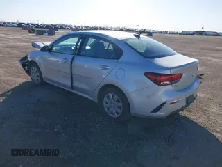2023 Kia Rio LX with VIN 3KPA24AD9PE618894, listed as a IAAI auction lot 41771921 with 37,209 mi miles. Bid and sale history available at carsss.com. Image 3.