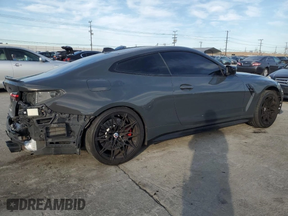 2023 BMW M4 Competition xDrive z VIN WBS43AZ02PCL21167, wystawiony jako Copart lot #50194395 z przebiegiem 34 506 mil mil oraz Szkoda całkowita • Salvage title. Historia ofert i sprzedaży dostępna na DreamBid. Obrazek 3.