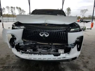 2025 Infiniti QX80 AUTOGRAPH with VIN JN8AZ3CC3S9601746, listed as a Copart auction lot 78186414 with 1,235 mi miles and Salvage Title. Bid and sale history available at carsss.com. Image 5.