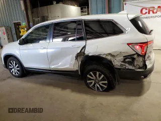 2019 Honda Pilot EX-L with VIN 5FNYF6H51KB050107, listed as a Copart auction lot 60827355 with 71,958 mi miles and Salvage title. Bid and sale history available at DreamBid. Image 2.