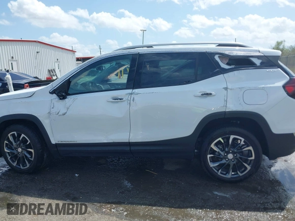 2024 GMC Terrain SLT with VIN 3GKALPEG5RL383688, listed as a IAAI auction lot 41838067 with 12,867 mi miles and . Bid and sale history available at DreamBid. Image 6.