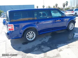 2014 Ford Flex SE with VIN 2FMGK5B85EBD19937, listed as a IAAI auction lot 41794906 with 188,361 mi miles. Bid and sale history available at carsss.com. Image 4.