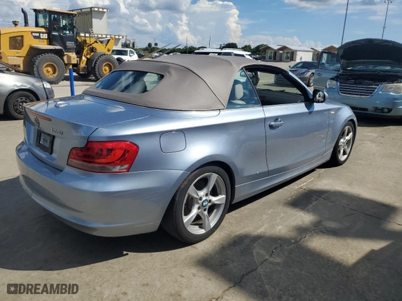 2012 BMW 1 Series 128i with VIN WBAUL7C51CVM81616, listed as a Copart auction lot 73862874 with 0 mi miles and Non Repairable. Bid and sale history available at carsss.com. Image 3.