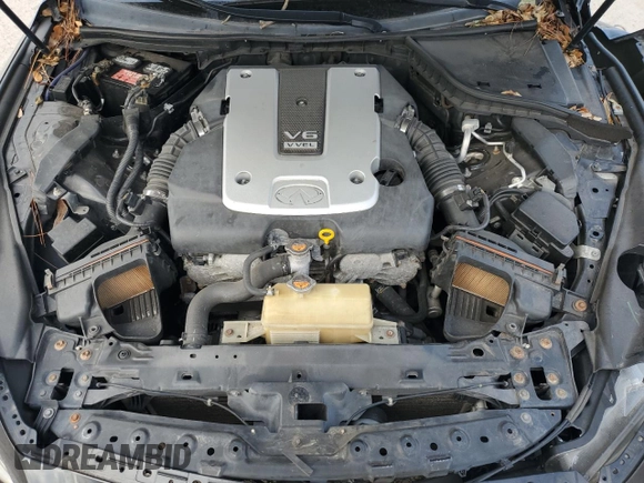 2014 Infiniti Q50 Sport with VIN JN1BV7ARXEM690245, listed as a Copart auction lot 47778955 with 143,477 mi miles and Salvage Title. Bid and sale history available at DreamBid. Image 11.