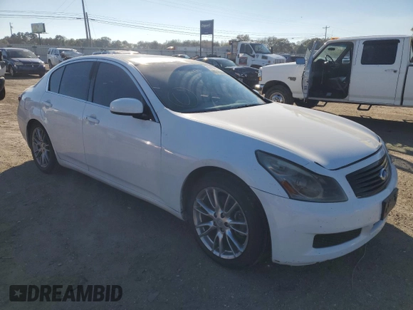 2008 Infiniti G35 with VIN JNKBV61E68M200701, listed as a Copart auction lot 83180054 with 193,642 mi miles and Salvage Title. Bid and sale history available at DreamBid. Image 4.