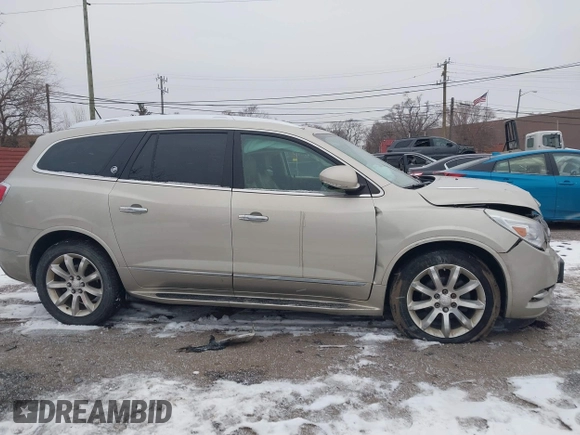 2014 Buick Enclave Premium with VIN 5GAKVCKD0EJ224433, listed as a IAAI auction lot 41566093 with 151,862 mi miles and . Bid and sale history available at DreamBid. Image 13.